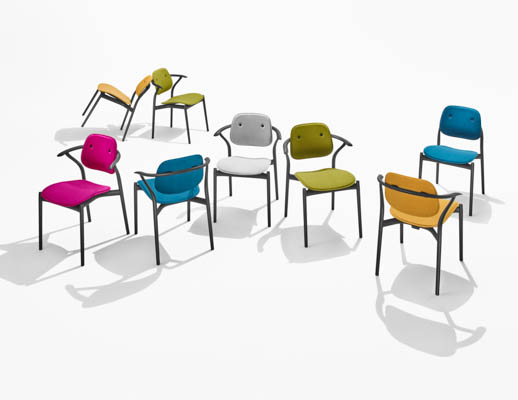 Iquo Collection Armless Chair Iquo Collection Armchair