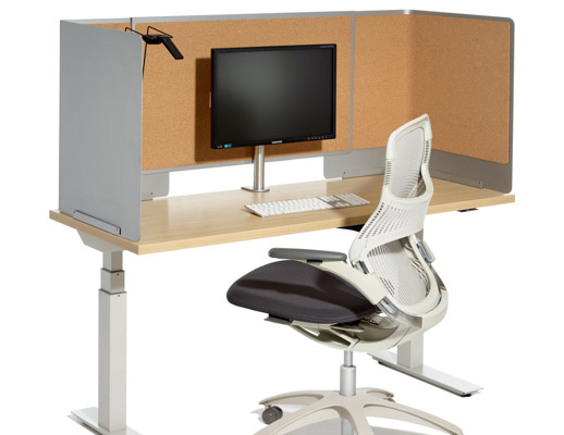k. screen Extend Metal with Cork privacy screen surround enclosure separation universal 