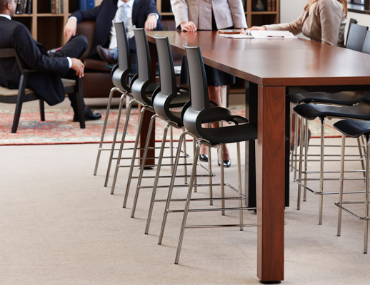 laminate fronts harvest table library meeting room café