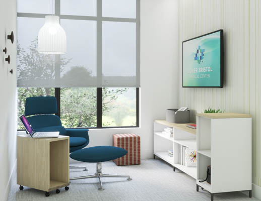 healthcare caregiver respite kn02 lounge chair ottoman anchor storage muuto strand open pendant light knolltextiles vector wallcovering