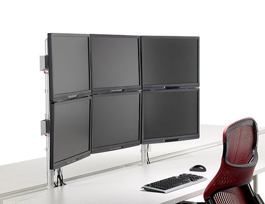 Sapper Multiple Monitor Beam Six Monitor Solution