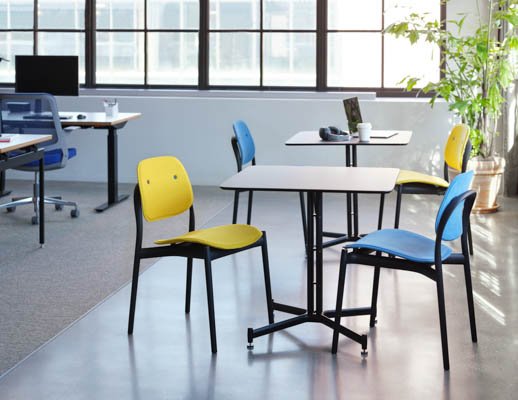 Iquo Collection Armchair Iquo Collection Armless Chair Iquo Collection Square Table