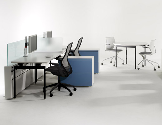 Antenna Workspaces Fence and Desks