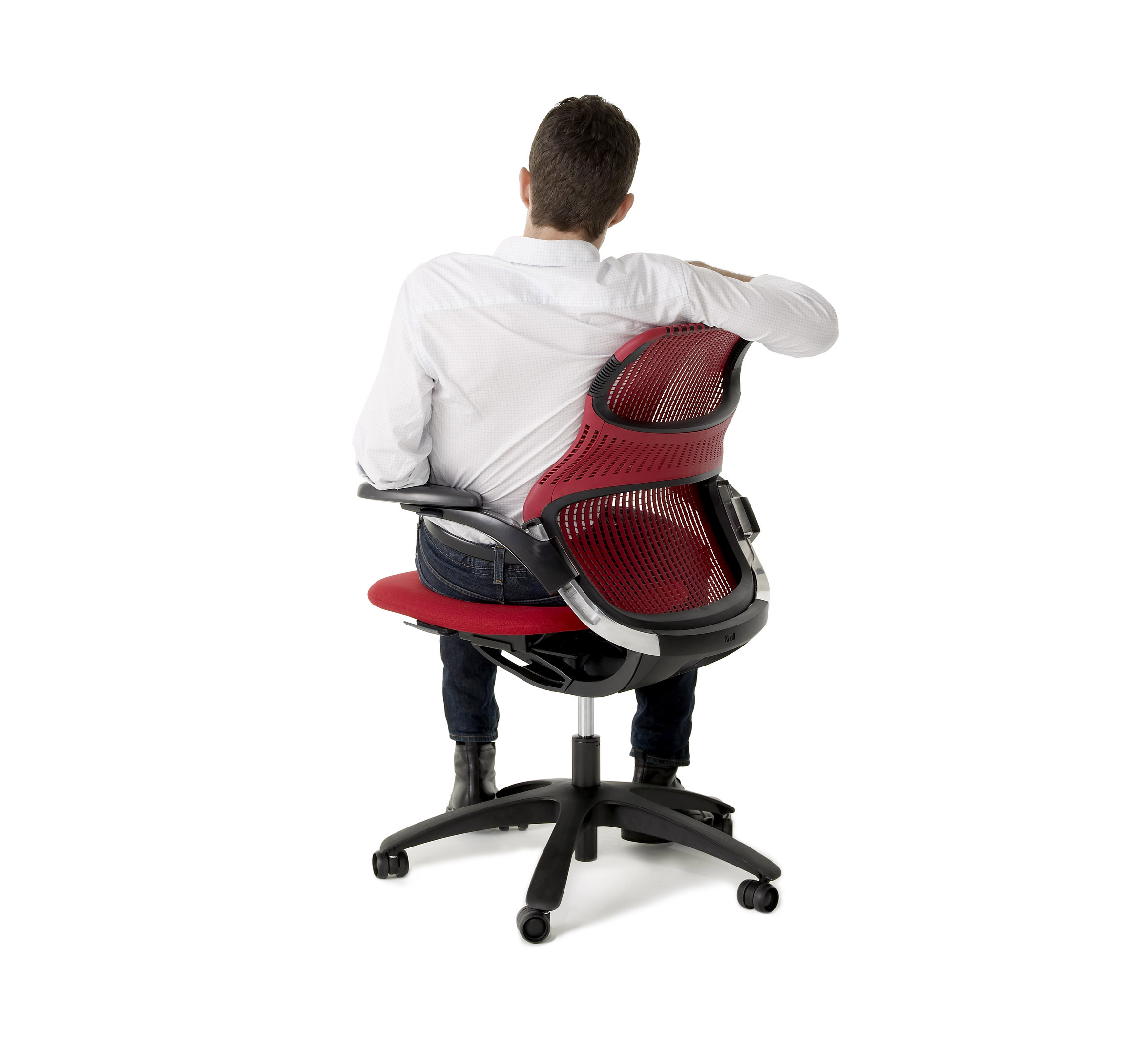 Generation by Knoll moves as you move, encourgaging free expression, creativity and engagement at work